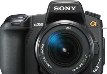 Sony анонсировала зеркальные фотокамеры Alpha 300 и 350 